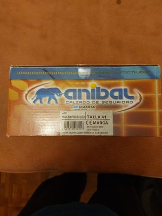 Botas Seguridad Anibal Talla 41 Nuevas