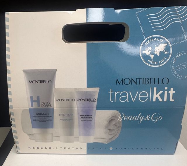 Montibello Travel Kit: 3 productos + toalla