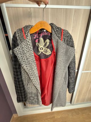 Abrigo Desigual Talla S (36-42)