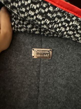 Abrigo Desigual Talla S (36-42)