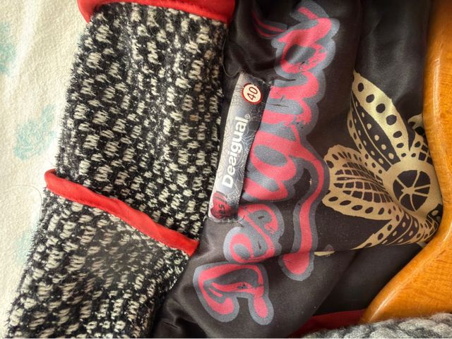 Abrigo Desigual Talla S (36-42)