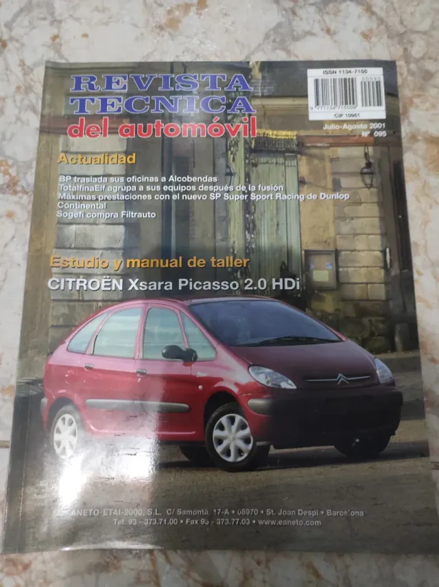 Revista técnica Citroën Xsara Picasso