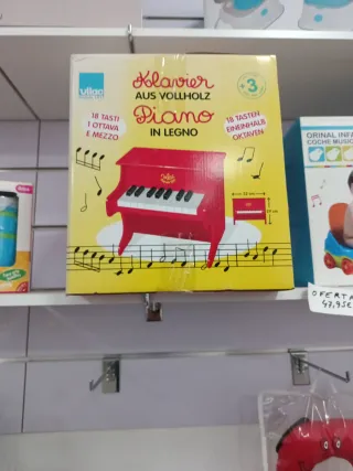 Piano de madera Vilac