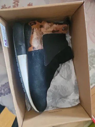 Botines Gioseppo Negro/Multicolor