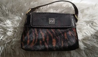 Bolso de mano RV piel serpiente y estampado animal