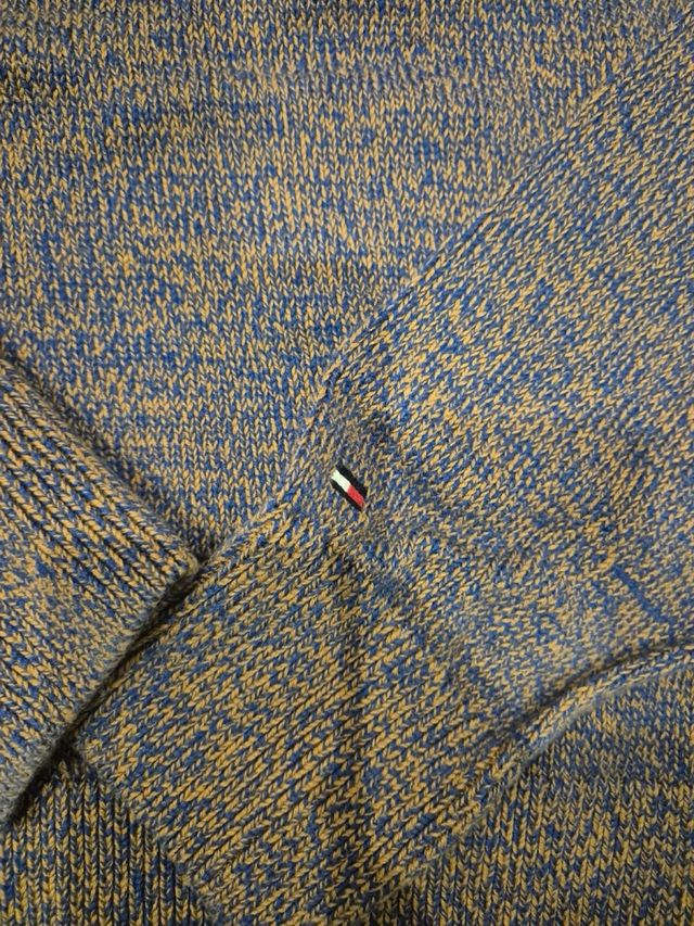 Sudadera Tommy Hilfiger azul/marrón