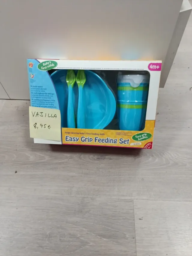 Vajilla bebé Easy Grip Feeding Set