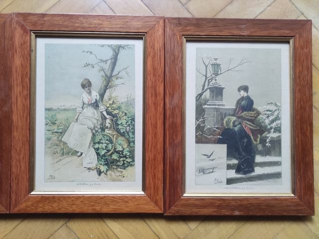 Cuadros estaciones Manuel Picolo y Mendez Bringas