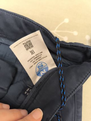 Pantaloni North Sails blu uomo