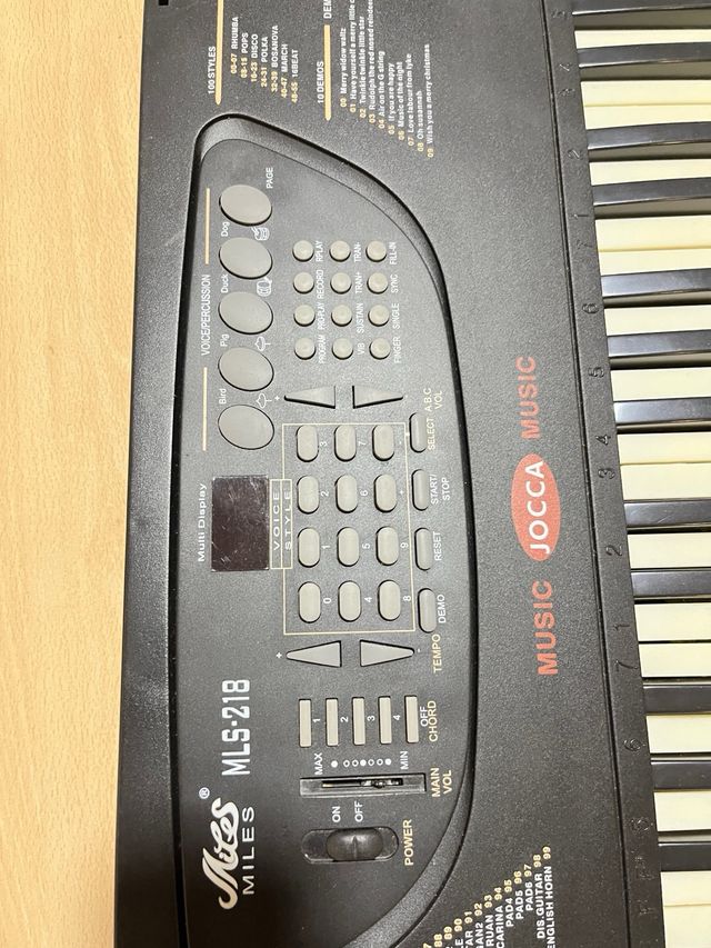 Teclado Electrónico JOCCA