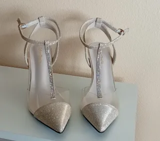 Zapatos de fiesta Dorado