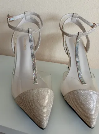 Zapatos de fiesta Dorado