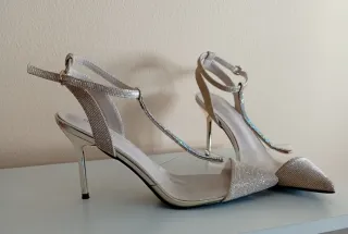 Zapatos de fiesta Dorado