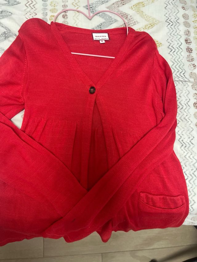 Rebeca roja Neck & Neck Talla 9