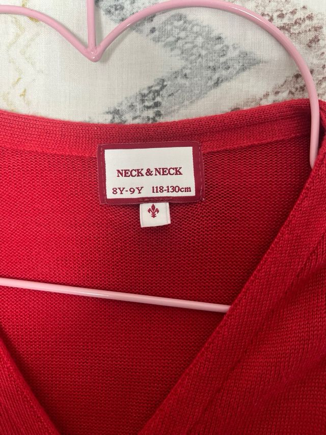 Rebeca roja Neck & Neck Talla 9