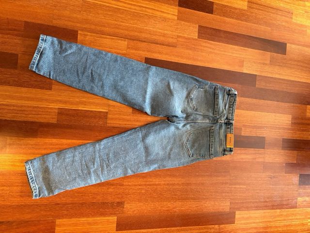 Tejano Mom Azul Desgastado