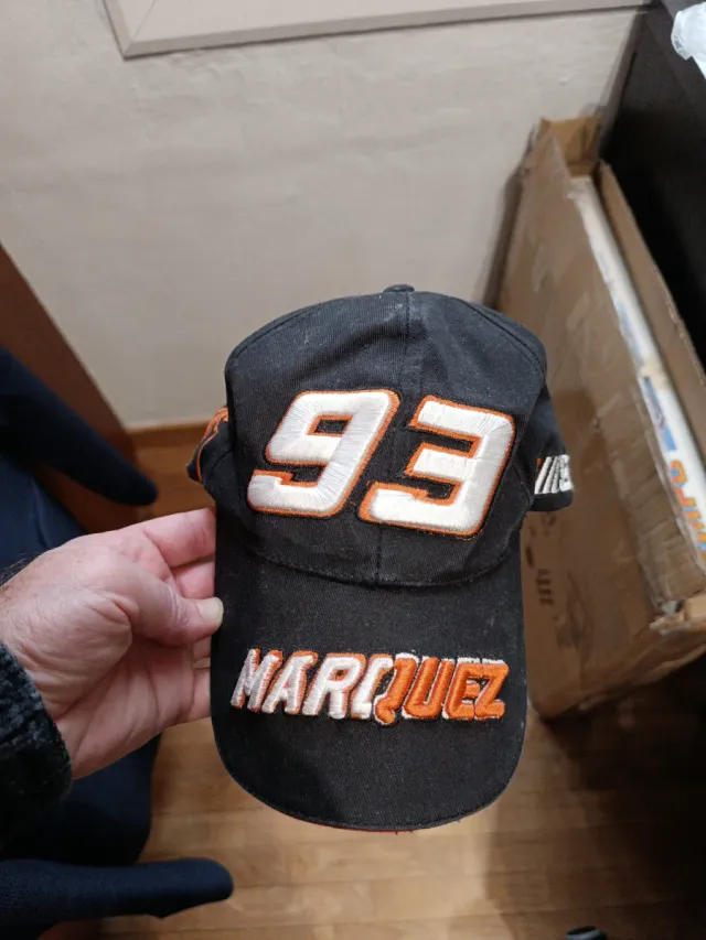Gorra Marc Márquez 93 Negra