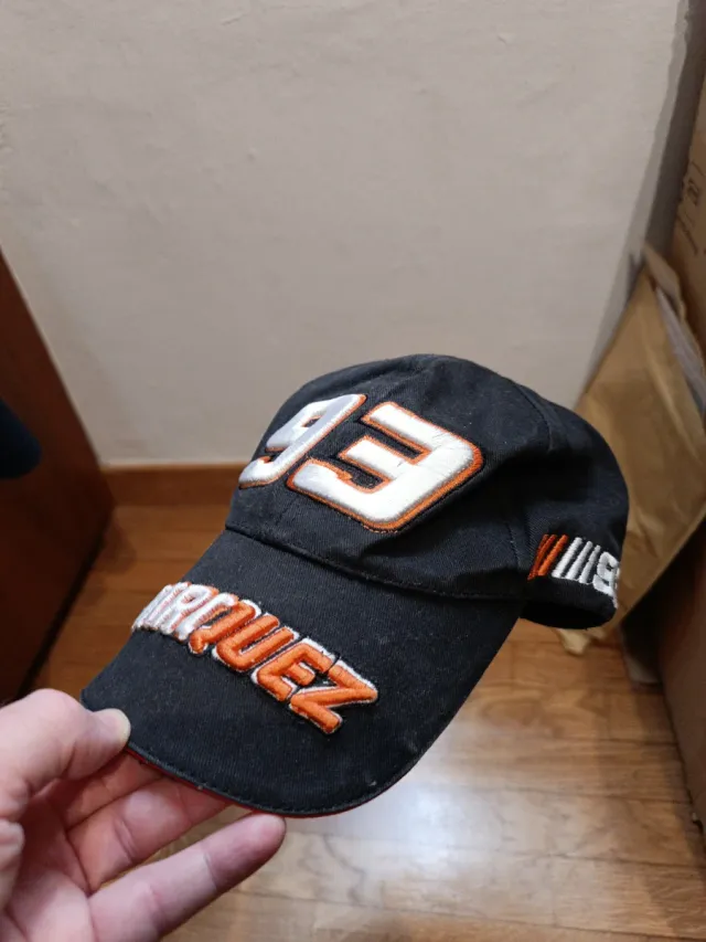 Gorra Marc Márquez 93 Negra