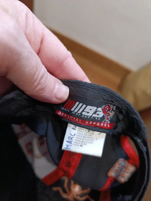 Gorra Marc Márquez 93 Negra