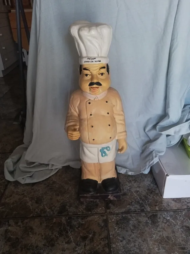 Figura Chef Cerámica