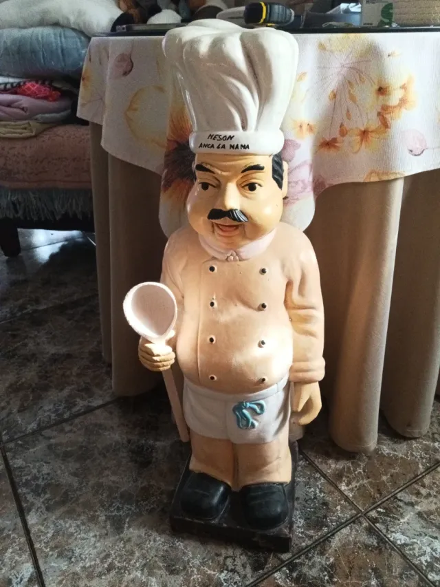 Figura Chef Cerámica