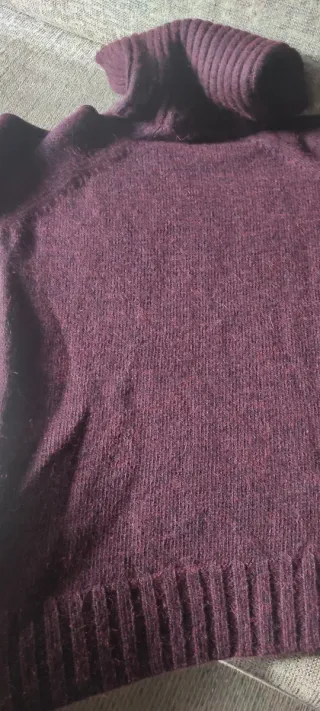 Jersey Verino granate cuello Smog T.M