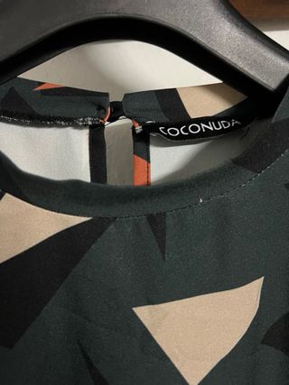 Blusa Coconuda fantasia geometrica