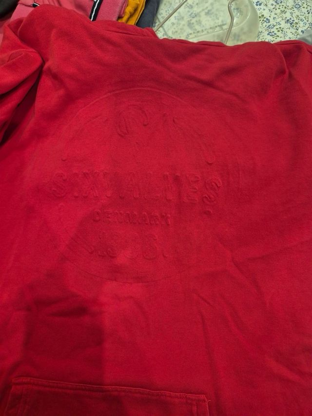 Sudadera Sixvalves Roja