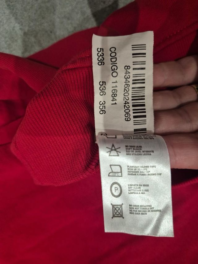 Sudadera Sixvalves Roja