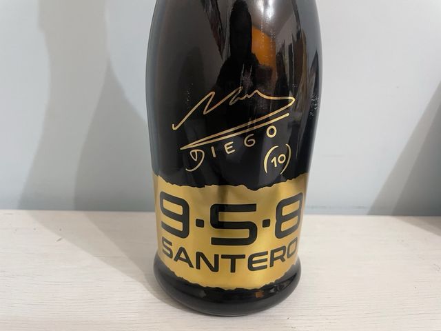 Santero Maradona D10S bottiglia decorativa