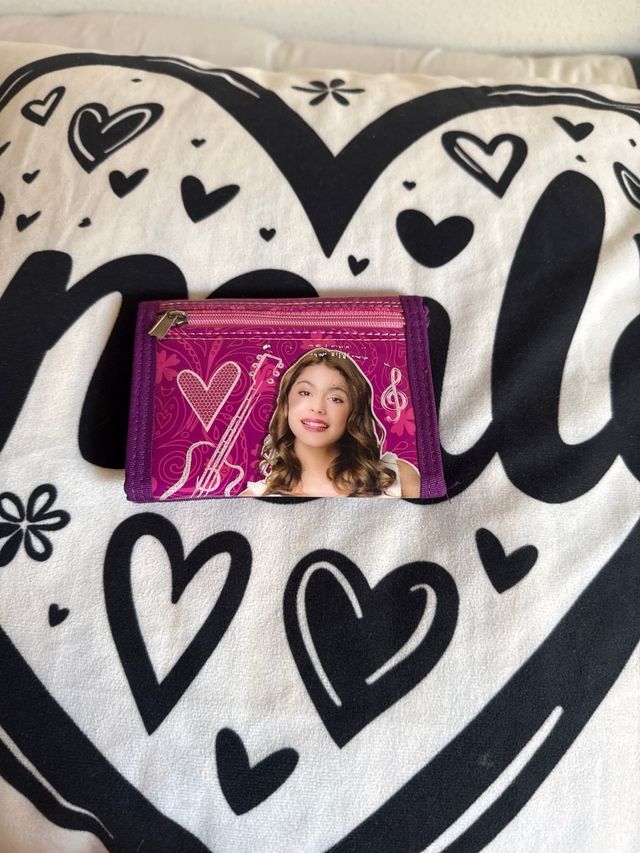 Cartera/Monedero Violetta Amplio