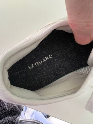 Zapatillas barefoot Saguaro blancas 43