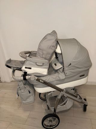 Cochecito Bebecar I-Pop Gris