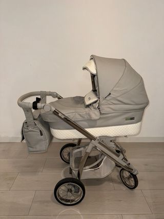 Cochecito Bebecar I-Pop Gris