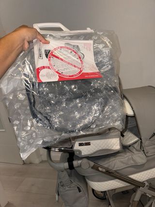 Cochecito Bebecar I-Pop Gris