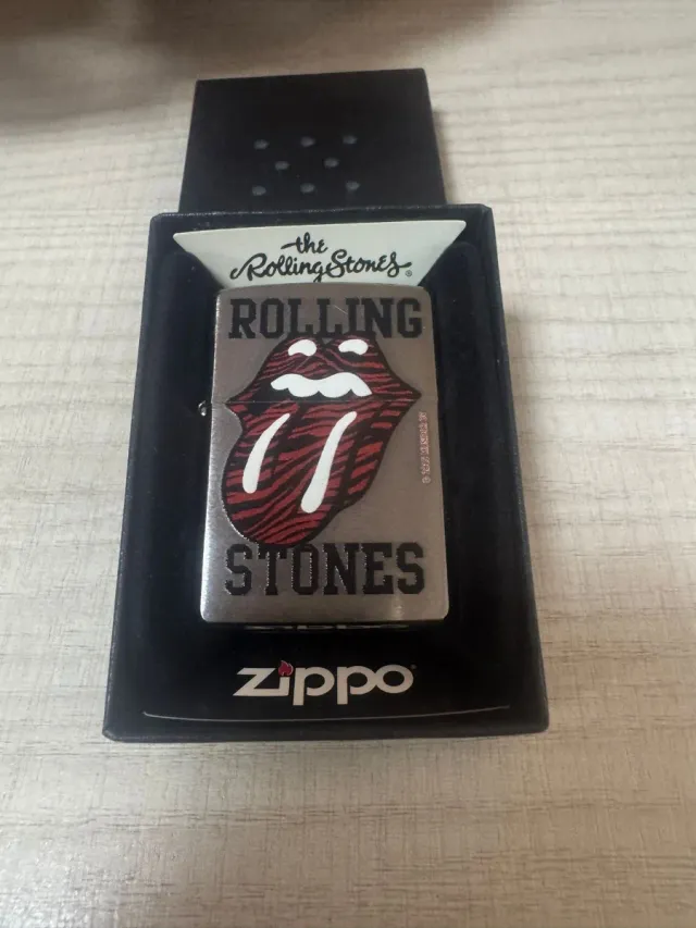 Zippo Rolling Stones Logo