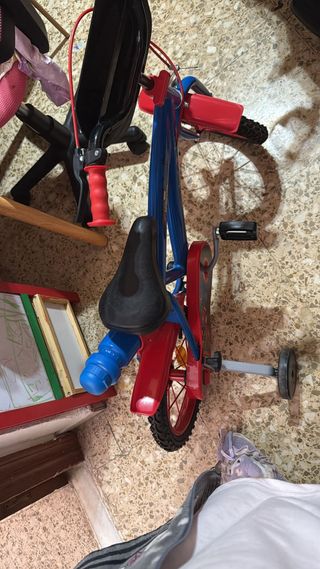 Bicicleta infantil Spiderman