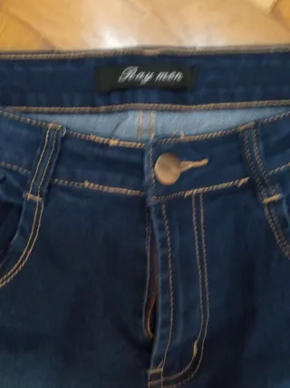 Pantalón vaquero mujer azul