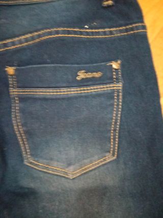 Pantalón vaquero mujer azul
