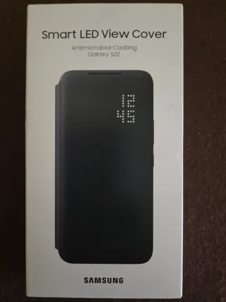 Custodia Samsung Galaxy S22 Led, Grigio grafite