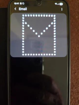 Custodia Samsung Galaxy S22 Led, Grigio grafite
