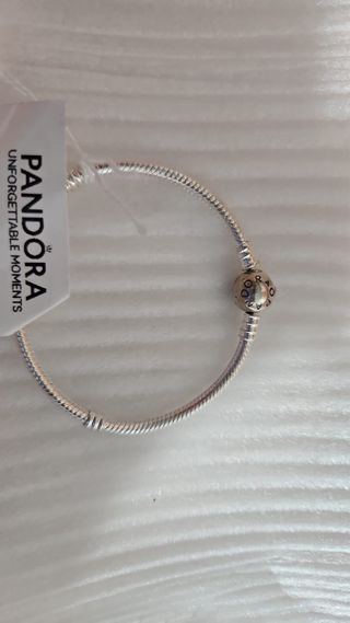 Pulsera Pandora Plata y Oro