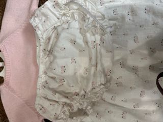 Set di abbigliamento Paz Rodríguez rosa e bianco per neonati