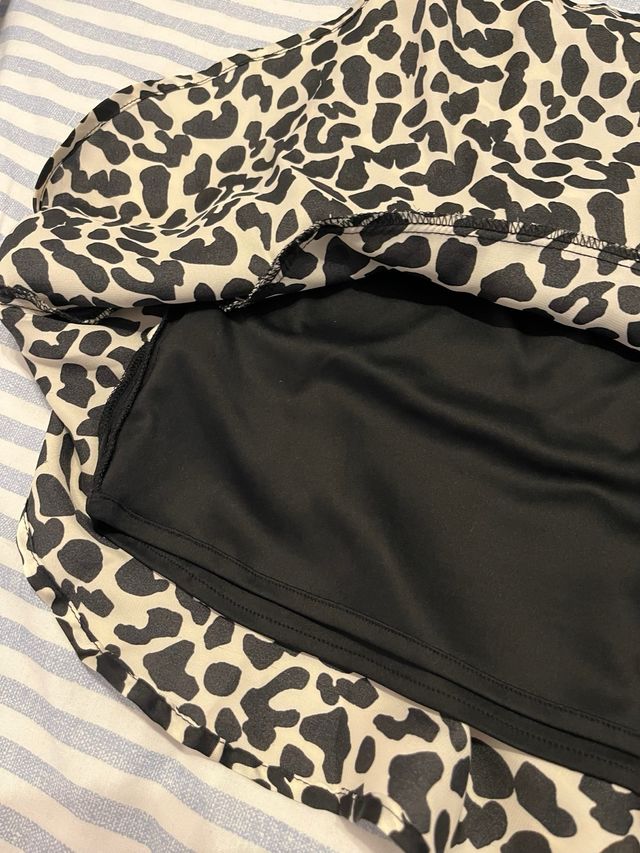 Falda animal print
