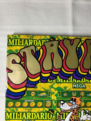 Tela dipinta a mano Stay Rich