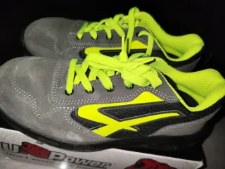 Scarpe antinfortunistiche U-Power grigie gialle