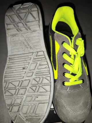 Scarpe antinfortunistiche U-Power grigie gialle