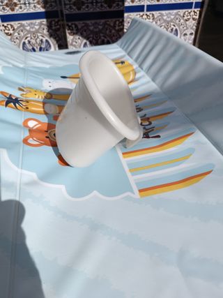 Cambiador de bañera portátil para bebé