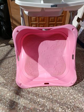Cambiador de bañera portátil para bebé