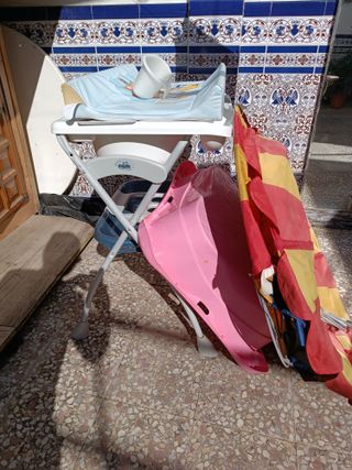 Cambiador de bañera portátil para bebé